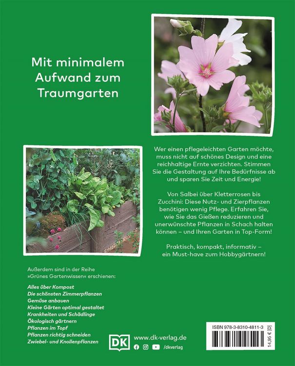 Produktbild: Gr&uuml;nes Gartenwissen. G&auml;rtnern mit wenig Aufwand