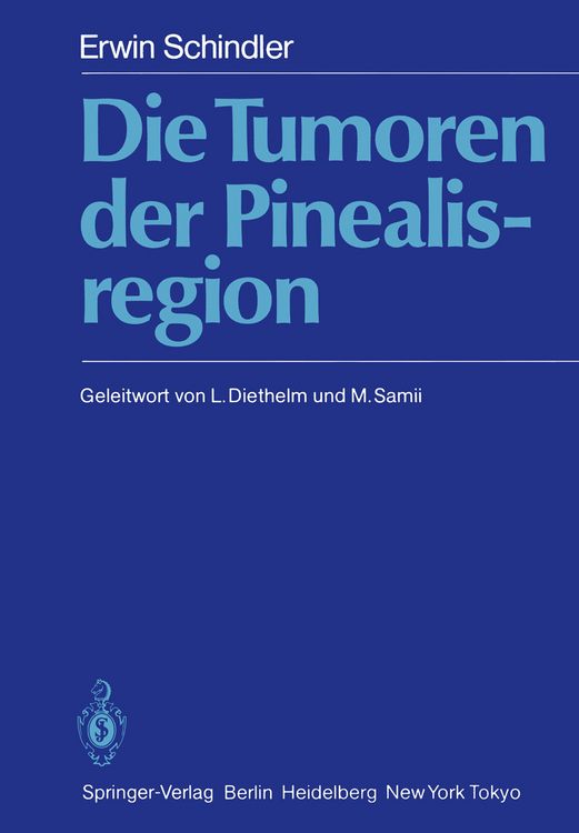 Produktbild: Die Tumoren der Pinealisregion