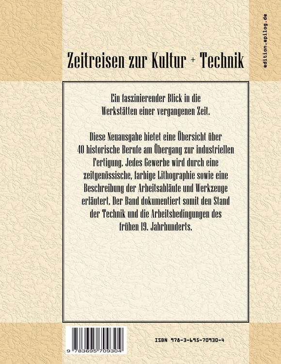 Produktbild: Galerie der vorz&uuml;glichsten K&uuml;nste und Handwerke