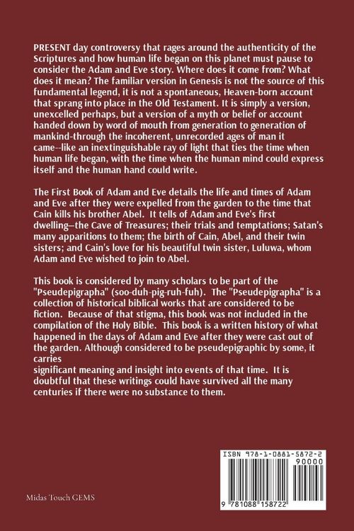 Produktbild: The First Book of Adam and Eve with biblical insights and commentary - 6 of 7 Chapter 64 - 72
