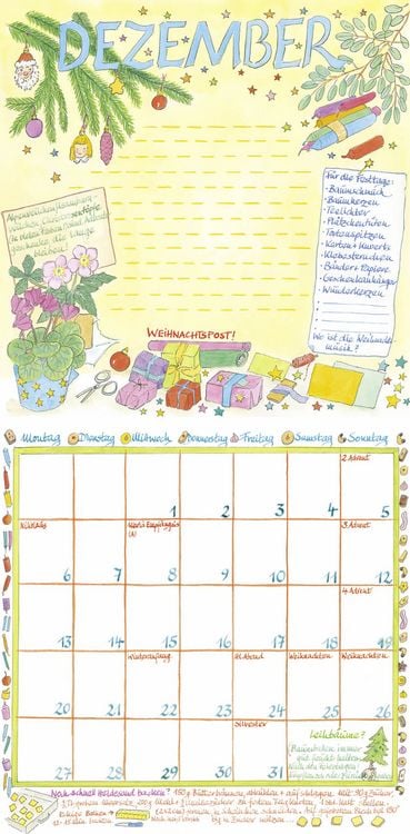 Produktbild: Kohwagner Merkkalender Mein buntes Jahr
