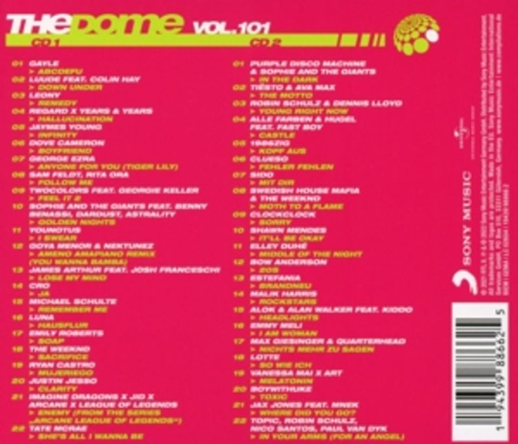 Produktbild: The Dome,Vol.101