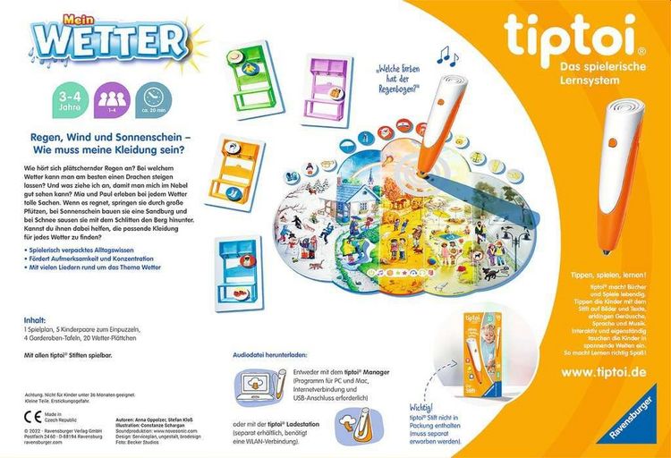 Produktbild: Tiptoi® Mein Wetter