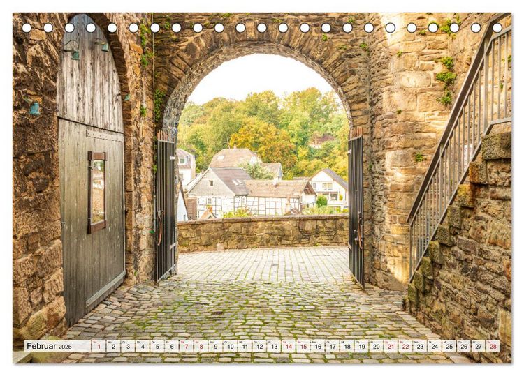 Produktbild: Vom Hier ins Dort - Torb&ouml;gen und Durchg&auml;nge (Tischkalender 2026 DIN A5 quer), CALVENDO Monatskalender
