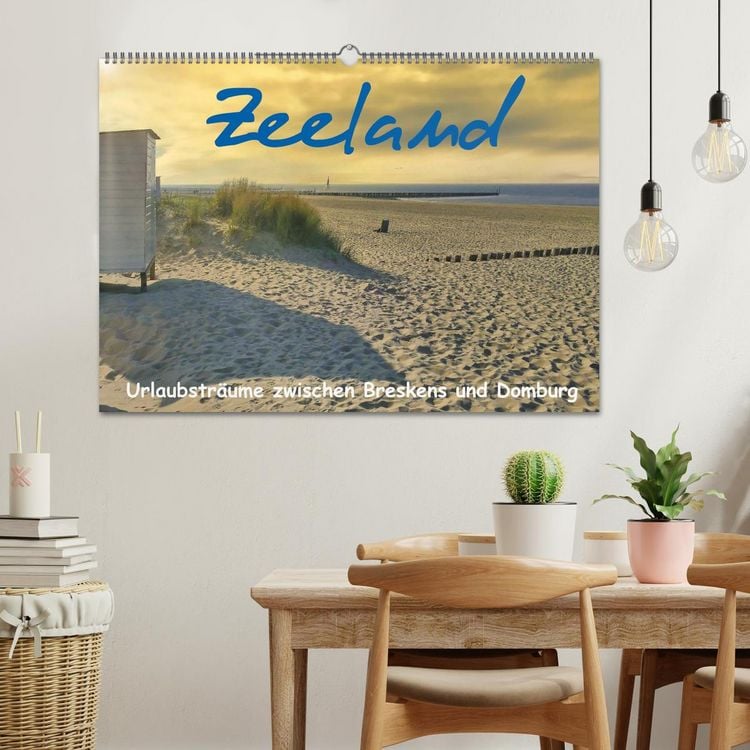 Produktbild: Zeeland - Urlaubstr&auml;ume zwischen Breskens und Domburg (Wandkalender 2026 DIN A2 quer), CALVENDO Monatskalender