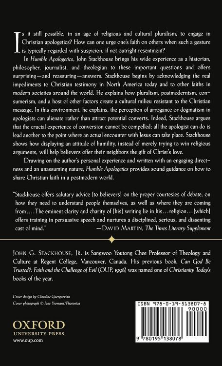 Produktbild: Humble Apologetics