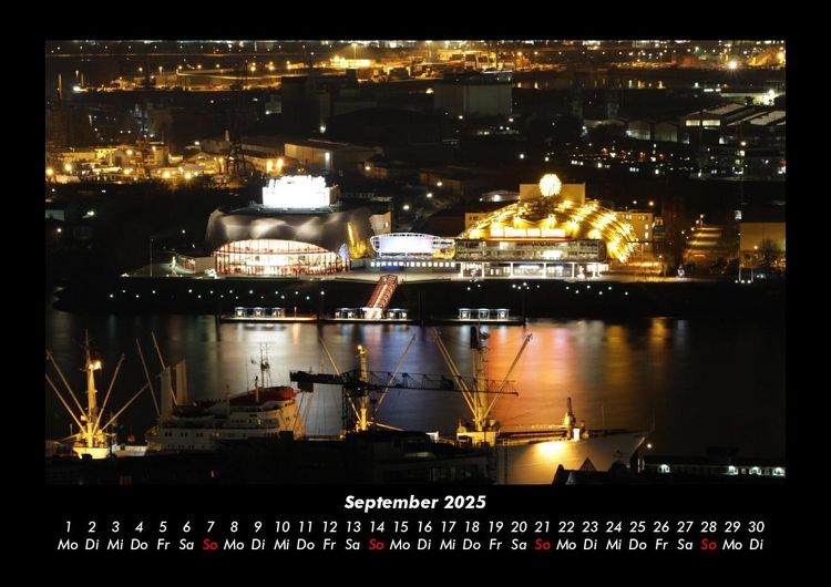 Produktbild: Hamburg 2025 Fotokalender DIN A3