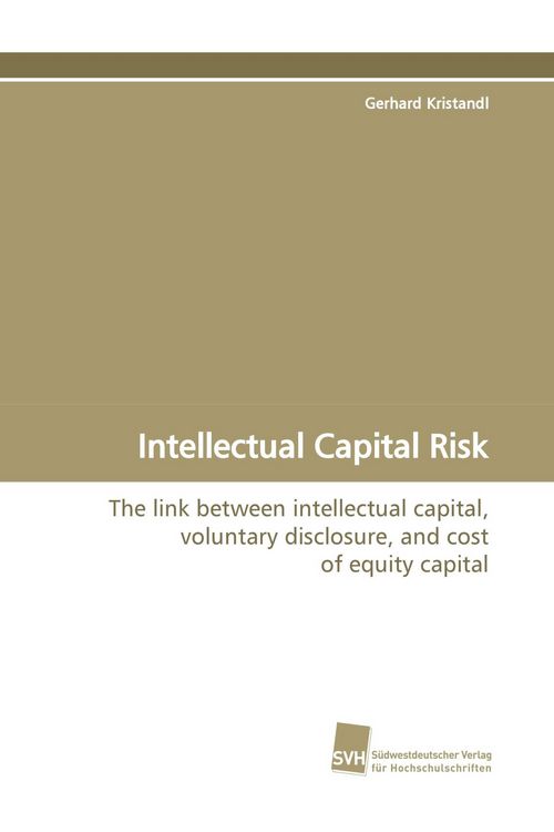 Produktbild: Intellectual Capital Risk