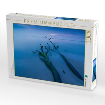 Produktbild: CALVENDO Puzzle Weststrand am Abend | 1000 Teile Lege-Gr&ouml;&szlig;e 64x48cm Foto-Puzzle f&uuml;r gl&uuml;ckliche Stunden