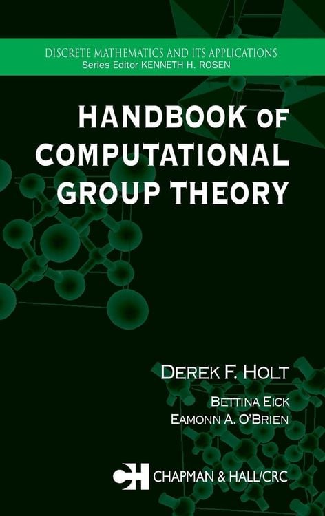Produktbild: Handbook of Computational Group Theory