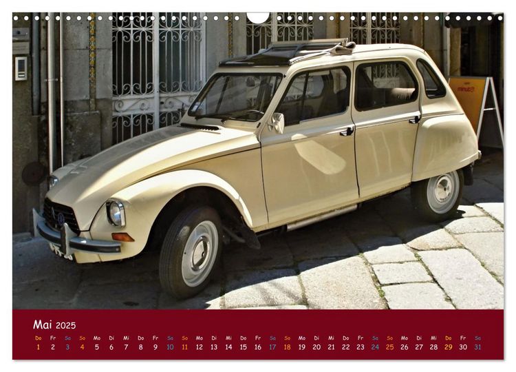 Produktbild: Citroen 2 CV Kult um die Ente (Wandkalender 2025 DIN A3 quer), CALVENDO Monatskalender