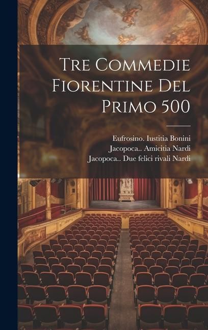 Produktbild: Tre commedie fiorentine del primo 500