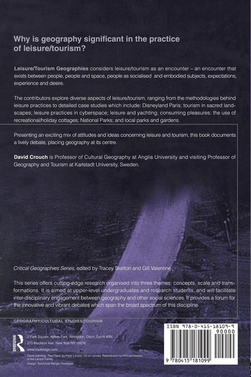 Produktbild: Leisure/Tourism Geographies