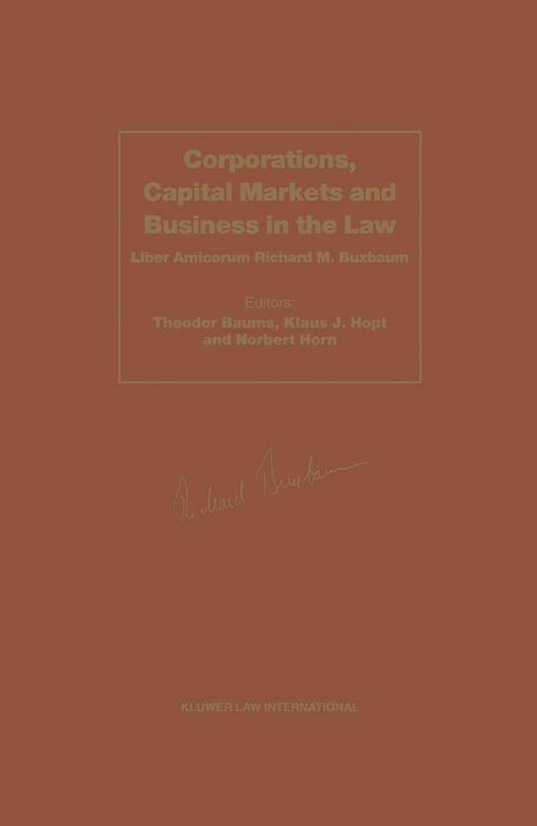 Produktbild: Corporations, Capital Markets ad Business in the Law