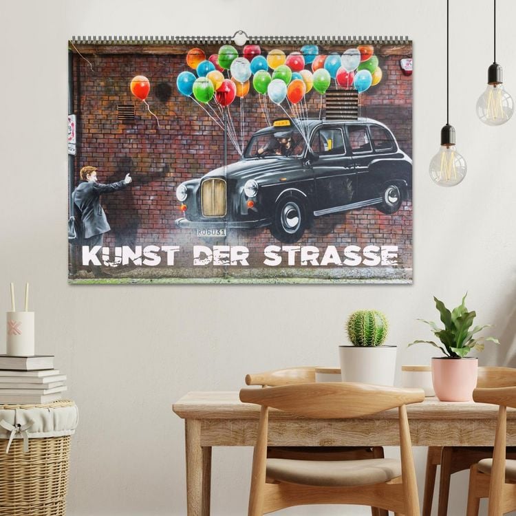 Produktbild: Kunst der Strasse (Wandkalender 2026 DIN A2 quer), CALVENDO Monatskalender