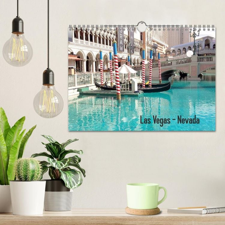 Produktbild: Las Vegas - Nevada (Wandkalender 2026 DIN A4 quer), CALVENDO Monatskalender