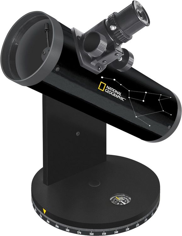 Produktbild: National Geographic 9015000 - Teleskop 76/350 Dobson Kompakt inkl. Tischstativ und Zubeh&ouml;r