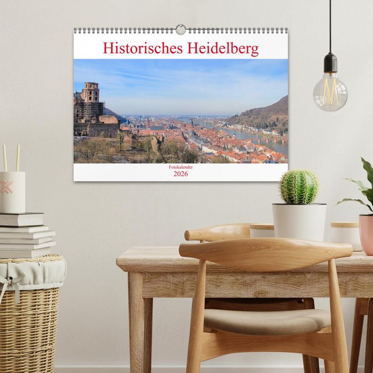 Produktbild: Historisches Heidelberg (Wandkalender 2026 DIN A3 quer), CALVENDO Monatskalender