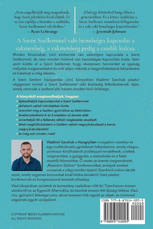 Produktbild: Host the Holy Ghost (Hungarian edition)