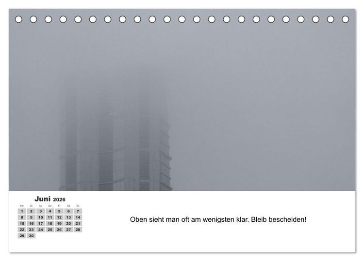 Produktbild: Spiritualit&auml;t in der Bauindustrie (Tischkalender 2026 DIN A5 quer), CALVENDO Monatskalender