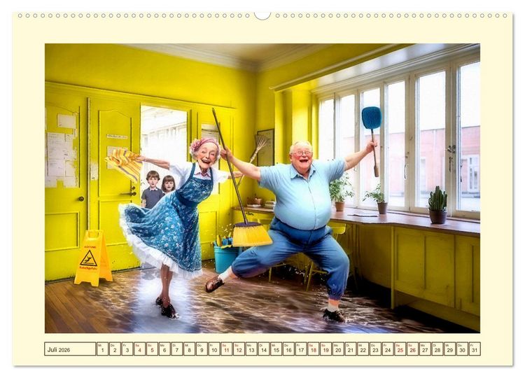Produktbild: Ganz normale Leute wie du und ich (hochwertiger Premium Wandkalender 2026 DIN A2 quer), Kunstdruck in Hochglanz