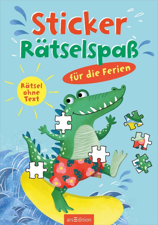 Produktbild: Sticker-R&auml;tselspa&szlig; f&uuml;r die Ferien
