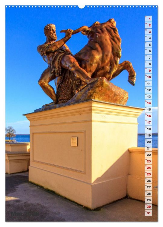 Produktbild: Schweriner Schloss - Impressionen aus Mecklenburg-Vorpommern (hochwertiger Premium Wandkalender 2026 DIN A2 hoch), Kunstdruck in Hochglanz