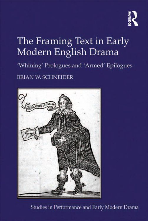 Produktbild: The Framing Text in Early Modern English Drama
