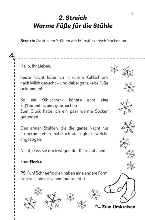 Produktbild: Die lustigsten Wichtelbriefe f&uuml;r Kinder | Zum Ausschneiden & sofort Verwenden | Interaktives Adventskalender-Buch mit Wichtelstreichen f&uuml;r die Wichtelt&uuml;r & Mitmach-Elementen | F&uuml;r Erstleser und Grundsch&uuml;ler ab der 1. Klasse