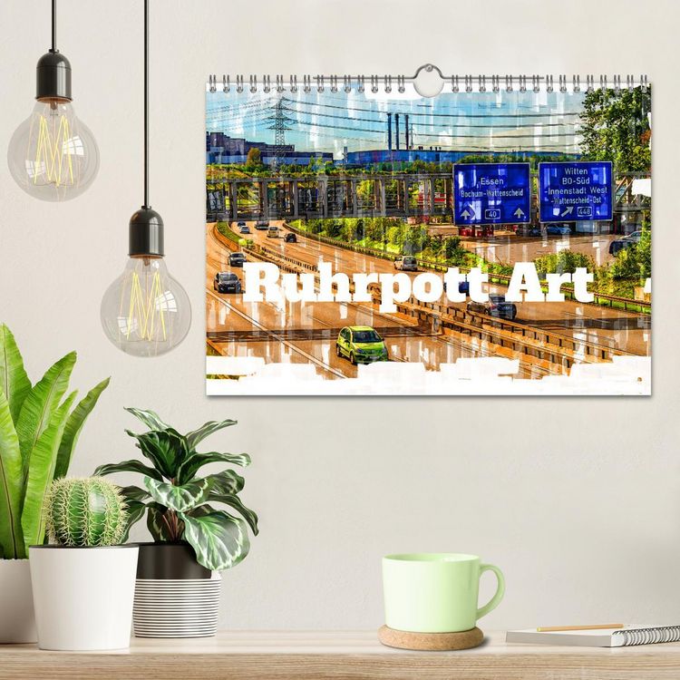 Produktbild: Ruhrpott Art (Wandkalender 2026 DIN A4 quer), CALVENDO Monatskalender