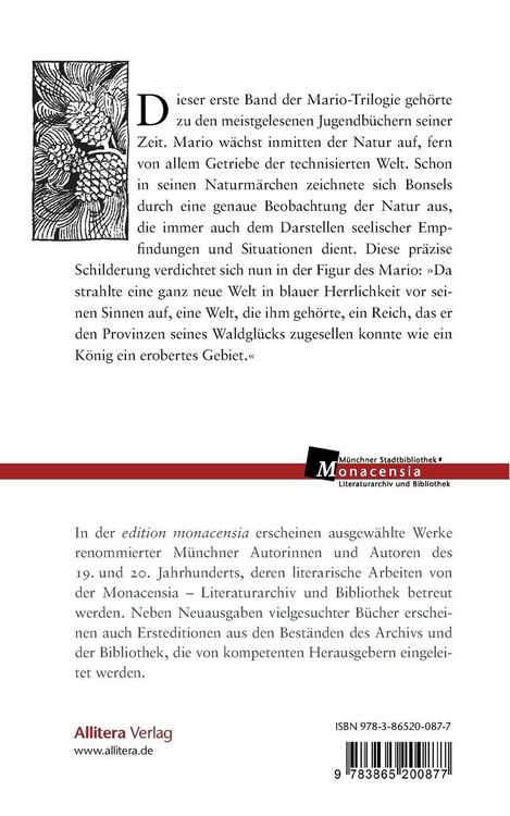 Produktbild: Mario, ein Leben im Walde
