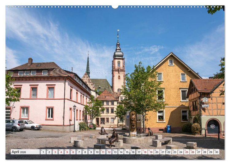 Produktbild: Die Romantische Strasse (Wandkalender 2026 DIN A2 quer), CALVENDO Monatskalender
