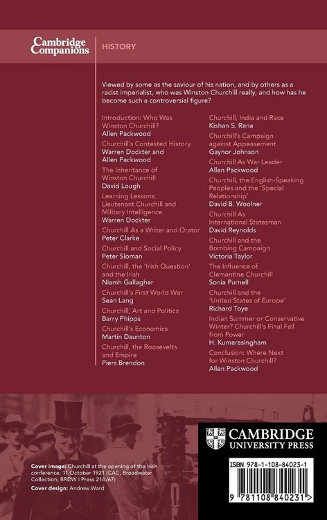 Produktbild: The Cambridge Companion to Winston Churchill