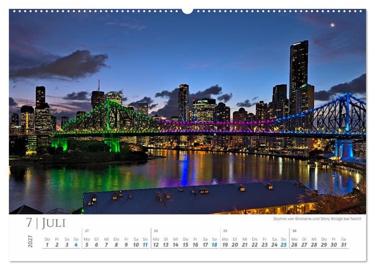 Produktbild: Australien - Highlights Ostk&uuml;ste (hochwertiger Premium Wandkalender 2027 DIN A2 quer), Kunstdruck in Hochglanz
