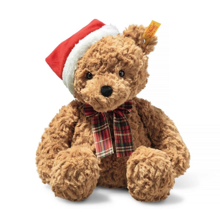 Produktbild: Steiff 113239 - Teddyb&auml;r Jimmy Christmas, braun, 30 cm, Soft Cuddly Friends
