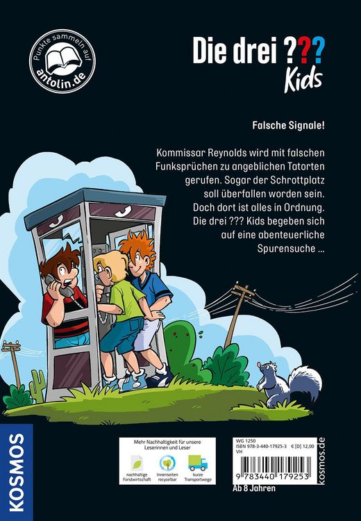Produktbild: Die drei ??? Kids, 85, Falscher Alarm
