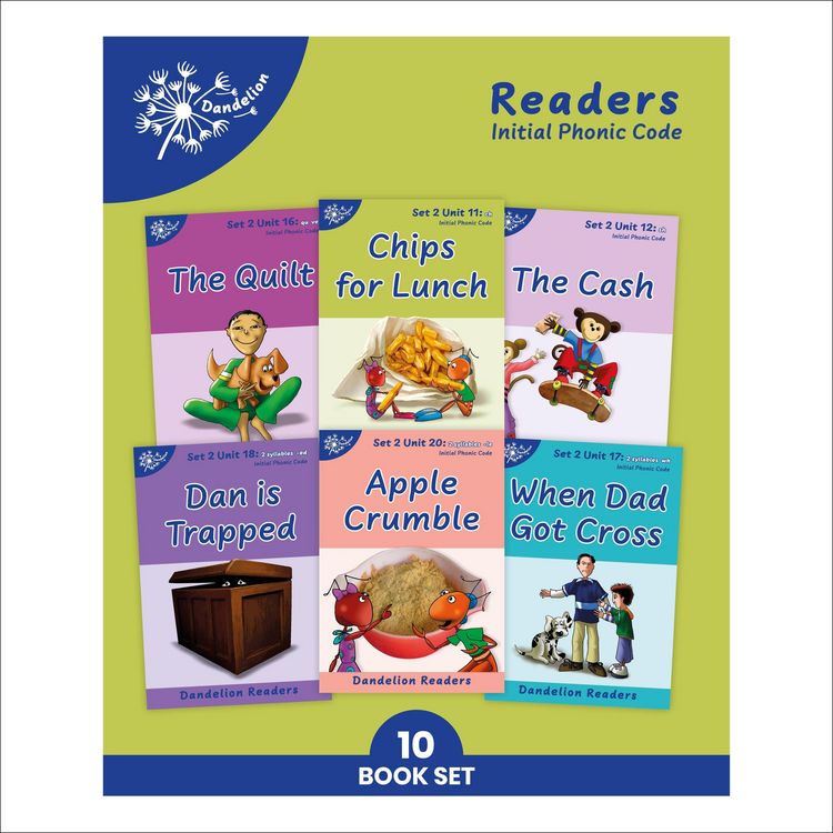 Produktbild: Phonic Books Dandelion Readers Set 2 Units 11-20