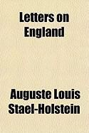 Produktbild: Letters on England