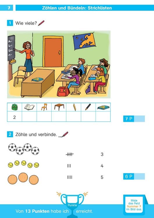 Produktbild: Mathe-Testblock So gut bin ich! 1. Klasse