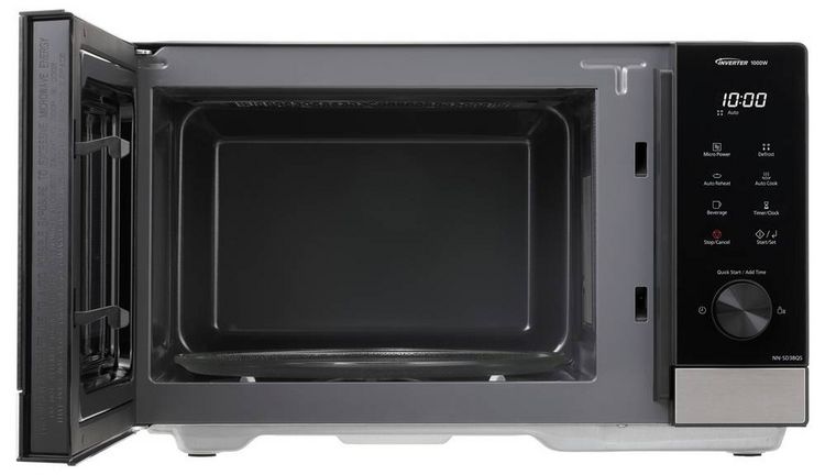 Produktbild: Panasonic NN-GD38QSEPG Mikrowelle Schwarz Edelstahl 1000 W (NN-GD38QSEPG)