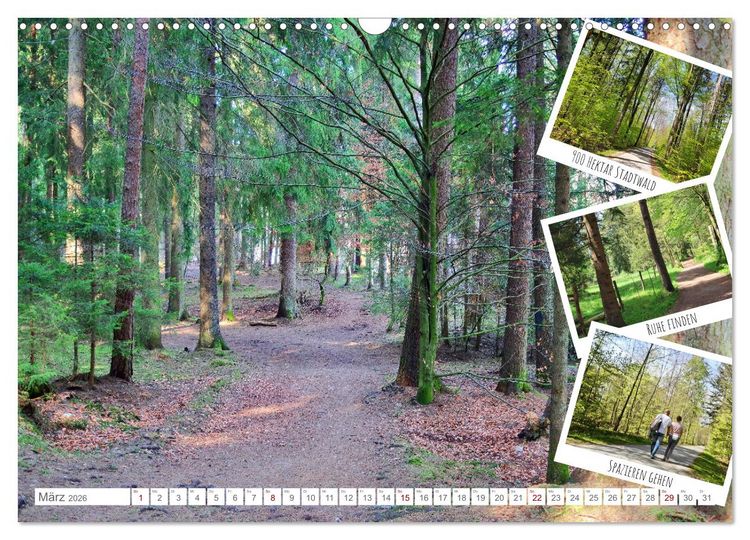 Produktbild: Mein Geretsried - Isarstadt im oberbayerischen Landkreis Bad T&ouml;lz-Wolfratshausen (Wandkalender 2026 DIN A3 quer), CALVENDO Monatskalender