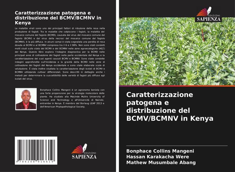Produktbild: Caratterizzazione patogena e distribuzione del BCMV/BCMNV in Kenya