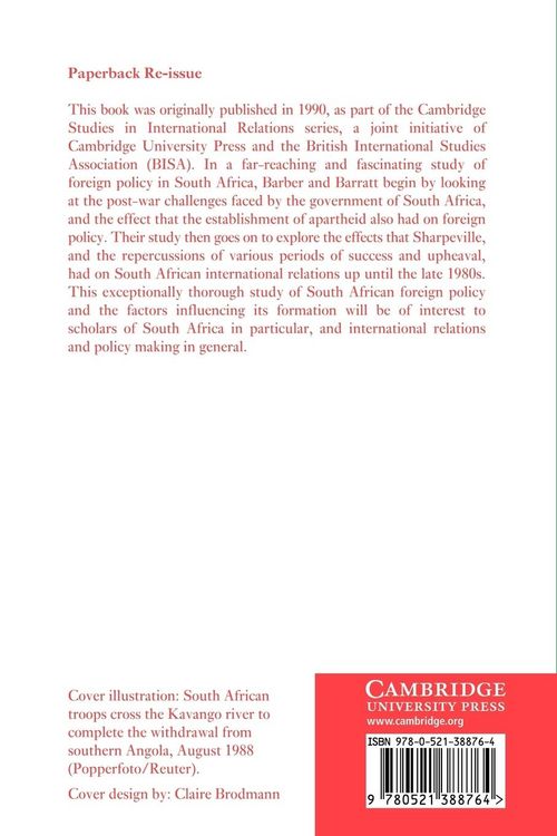 Produktbild: South Africa's Foreign Policy