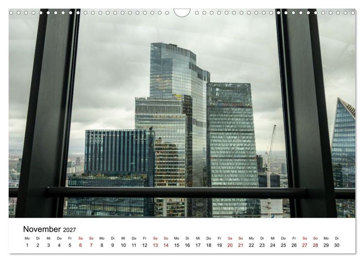 Produktbild: London, bunt und sch&ouml;n! (Wandkalender 2027 DIN A3 quer), CALVENDO Monatskalender