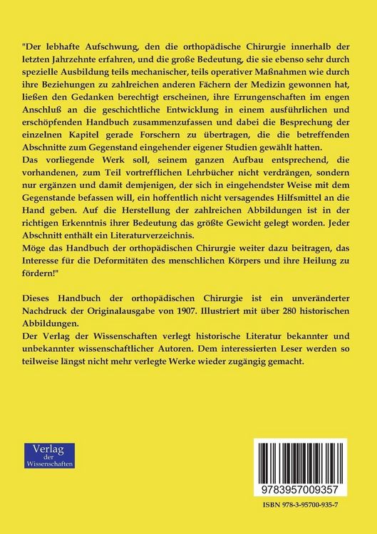 Produktbild: Handbuch der orthop&auml;dischen Chirurgie