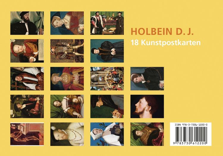 Produktbild: Postkarten-Set Hans Holbein