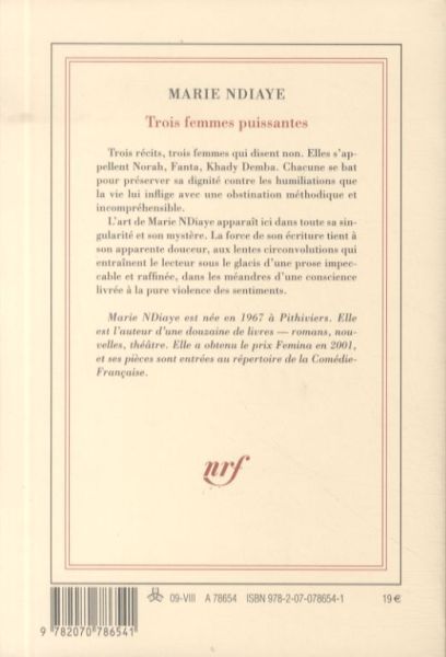 Produktbild: Trois Femmes Puissantes FL