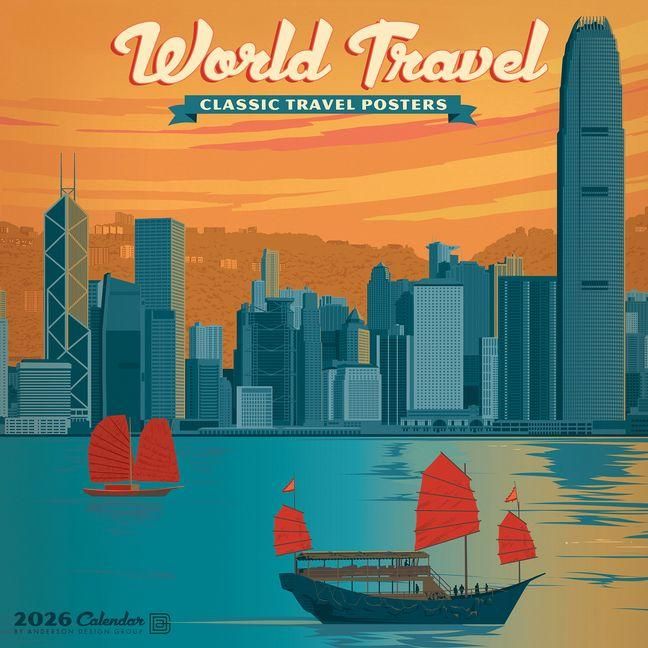 Produktbild: World Travel (Adg) 2026 Wall Calendar