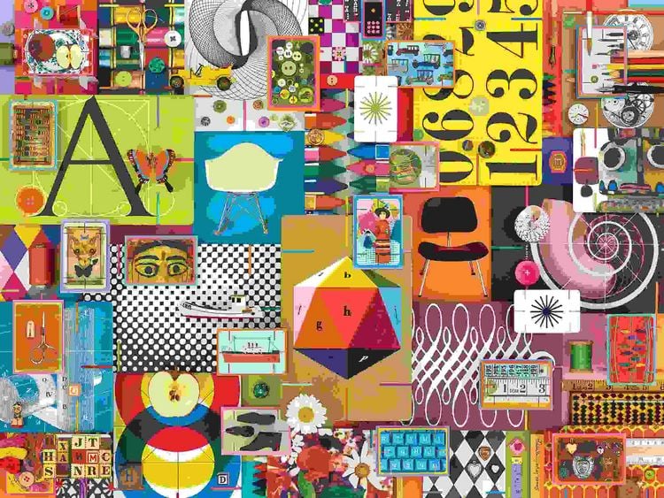 Produktbild: Erwachsenenpuzzle 1500 Teile - Eames House of Cards