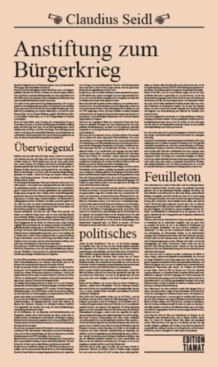 Anstiftung zum Bürgerkrieg